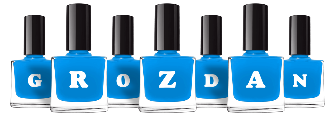 Grozdan glossy logo
