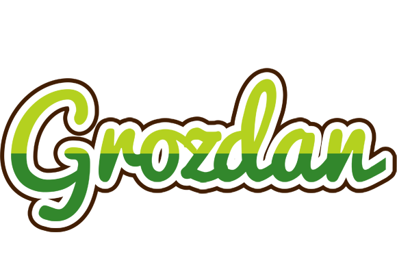 Grozdan golfing logo