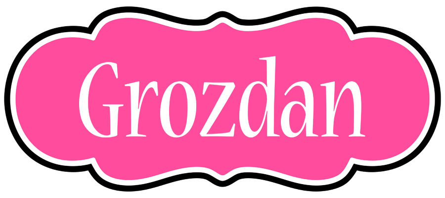 Grozdan invitation logo