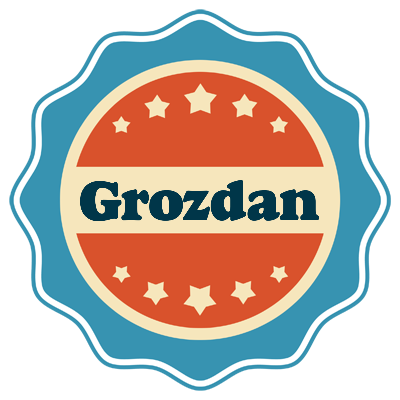 Grozdan labels logo
