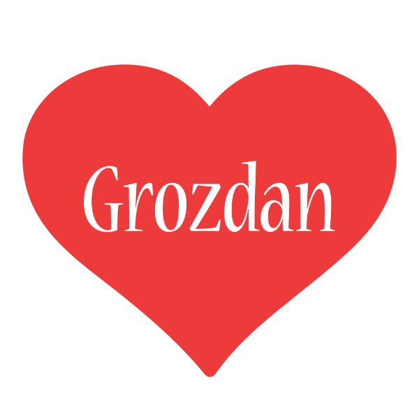 Grozdan love logo