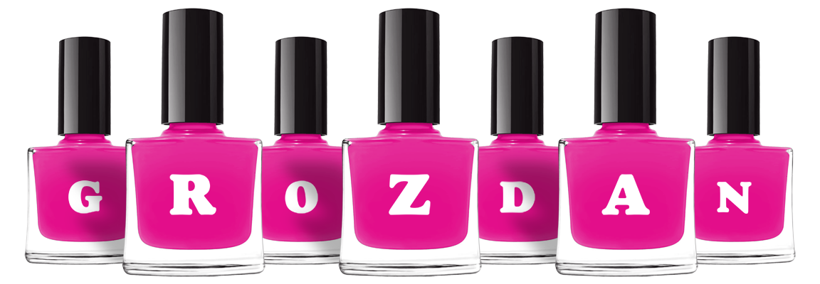 Grozdan nails logo