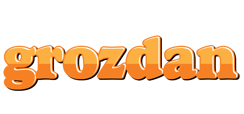Grozdan orange logo