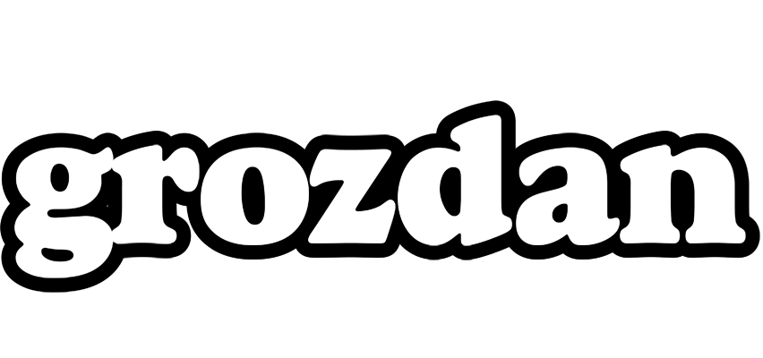 Grozdan panda logo