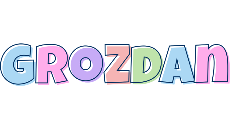 Grozdan pastel logo