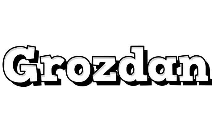 Grozdan snowing logo