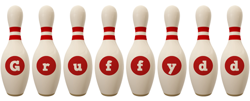 Gruffydd bowling-pin logo