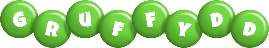 Gruffydd candy-green logo