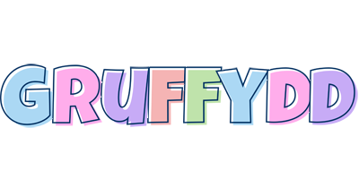 Gruffydd pastel logo