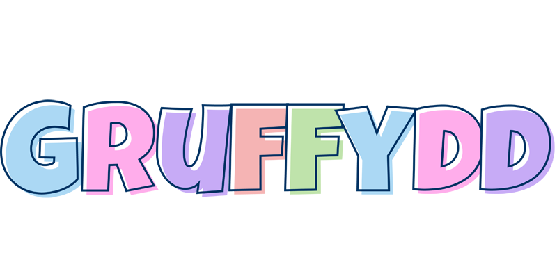 Gruffydd pastel logo