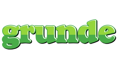 Grunde apple logo