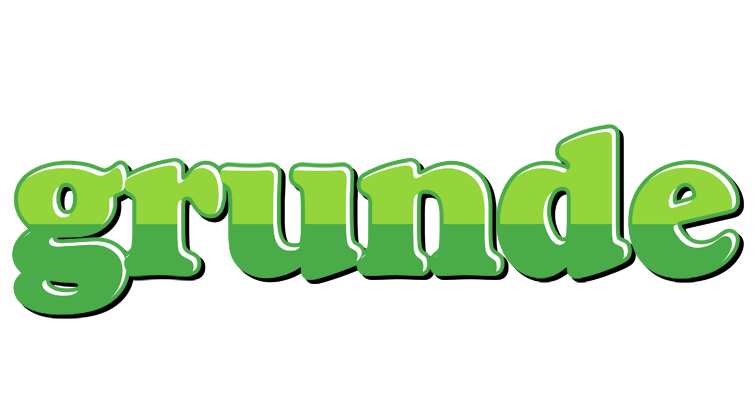 Grunde apple logo