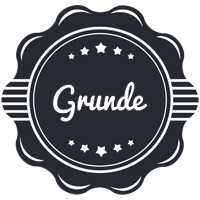 Grunde badge logo