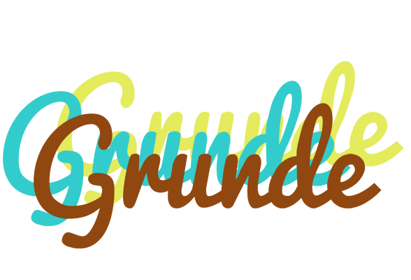 Grunde cupcake logo