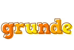 Grunde desert logo