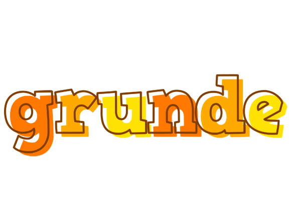 Grunde desert logo