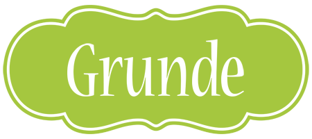 Grunde family logo