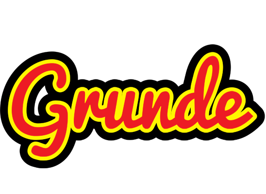 Grunde fireman logo