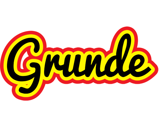 Grunde flaming logo