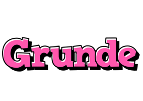 Grunde girlish logo