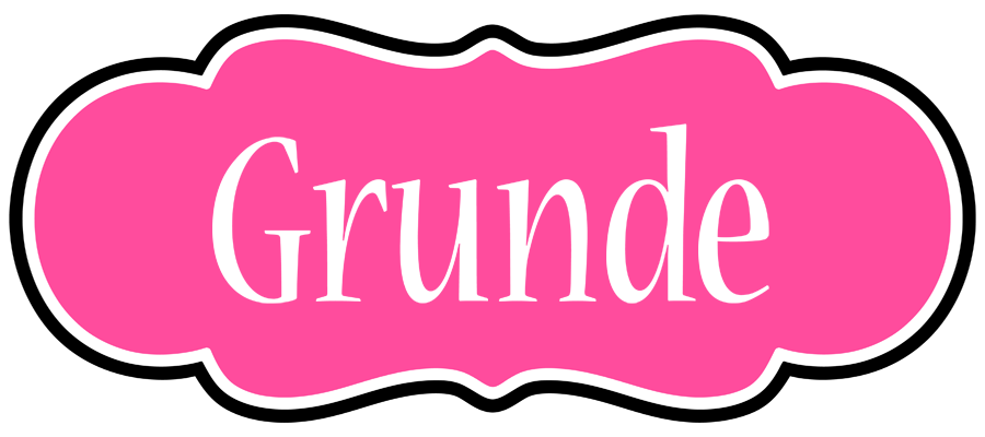Grunde invitation logo