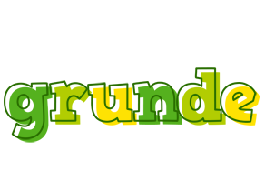 Grunde juice logo