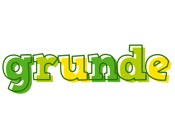 Grunde juice logo