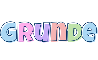 Grunde pastel logo