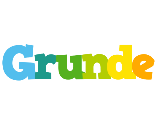 Grunde rainbows logo