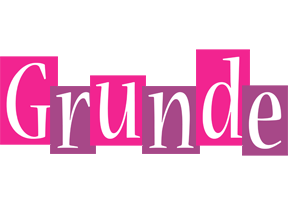 Grunde whine logo