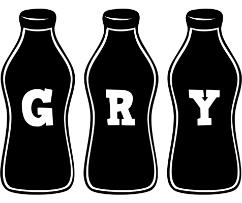 Gry bottle logo