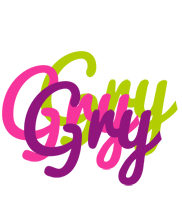 Gry flowers logo