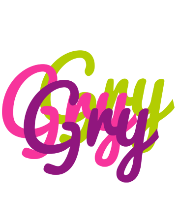 Gry flowers logo