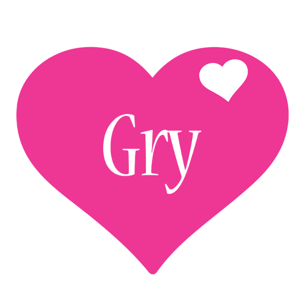 Gry love-heart logo