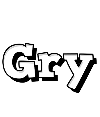 Gry snowing logo