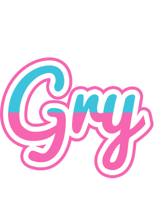 Gry woman logo
