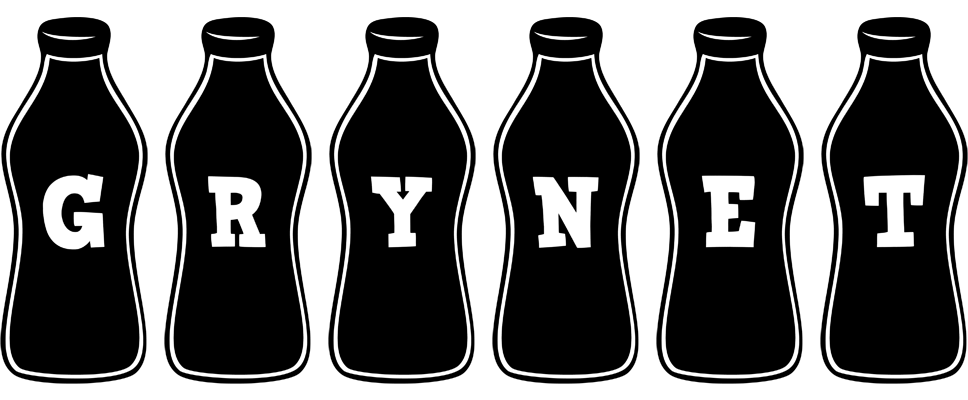 Grynet bottle logo