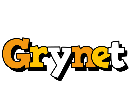 Grynet cartoon logo