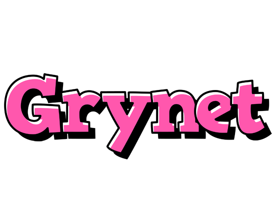 Grynet girlish logo