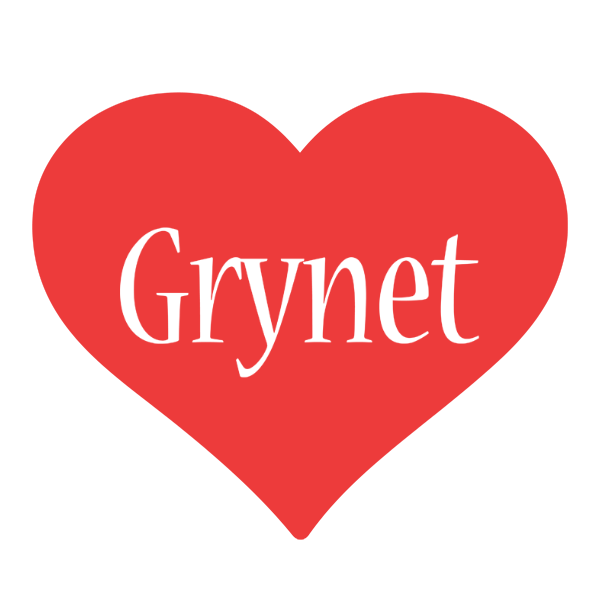 Grynet love logo