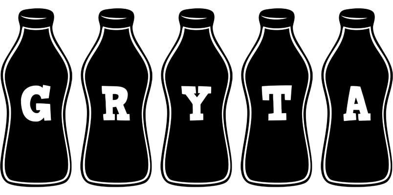 Gryta bottle logo