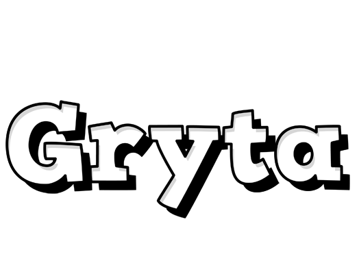 Gryta snowing logo