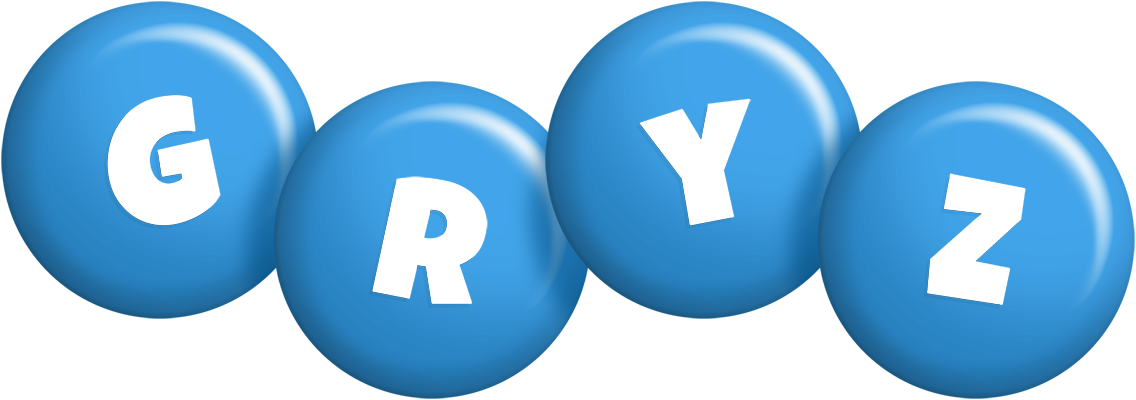 Gryz candy-blue logo
