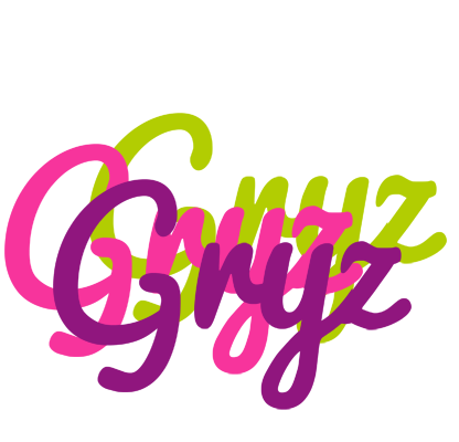 Gryz flowers logo
