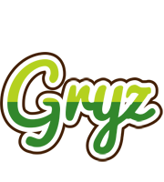 Gryz golfing logo