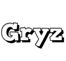 Gryz snowing logo