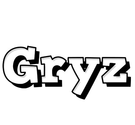 Gryz snowing logo