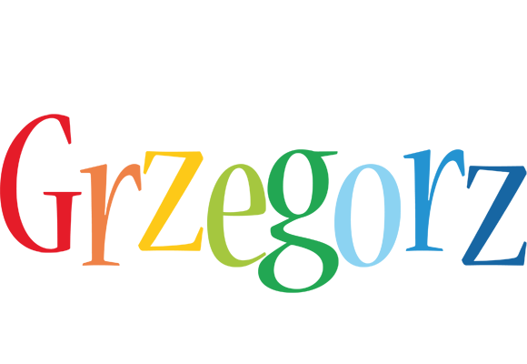 Grzegorz birthday logo
