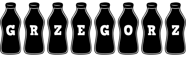 Grzegorz bottle logo