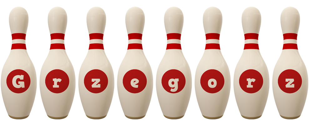 Grzegorz bowling-pin logo